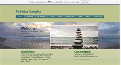 Desktop Screenshot of pebblessangha.com